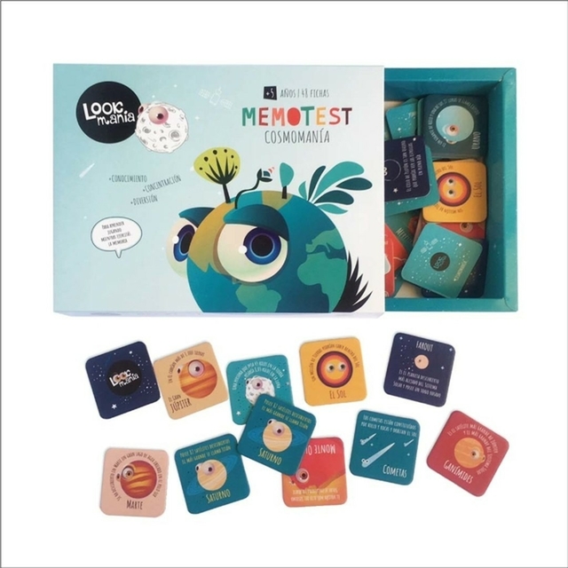 JUEGO DE MESA MEMOTEST COSMOMANIA 174392