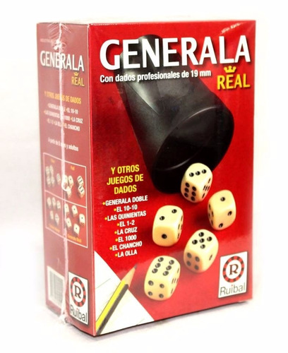 JUEGO DE MESA GENERALA REAL H 210 10342