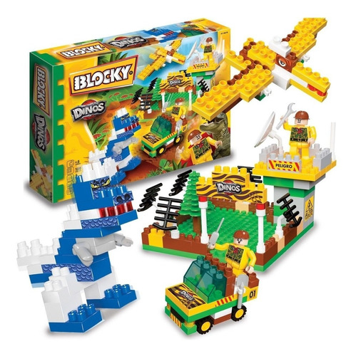 JUGUETE BLOCKY DINOS 150 PZAS 01-0678 163813