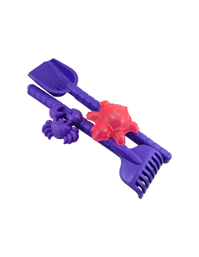 JUGUETE CHICHESS PALA Y RASTRILLO + 2 MOLDES ART413 125