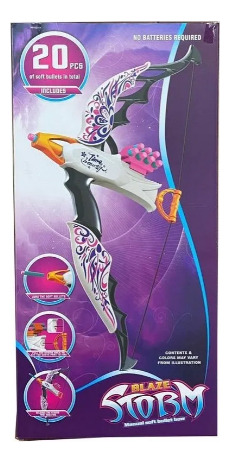 JUGUETE BLAZE STORM ARCO Y FLECHA CON SOPAPA 7059A