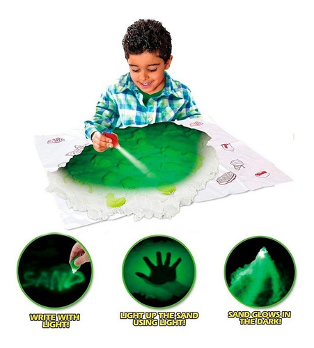 JUGUETE MAGIC SAND 12 PCS C/LUZ 882-81