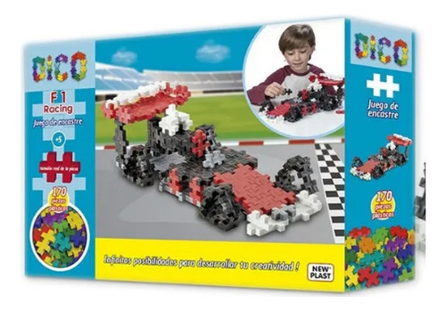 JUEGO DE ENCASTRE RACING F1 170 PZAS 750601
