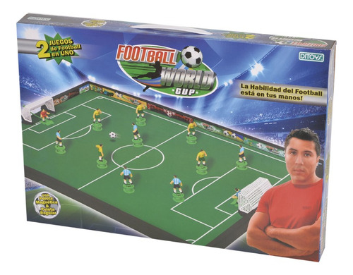 JUGUETE DITOYS FOOTBALL WORLD CUP 2 EN 1 1321