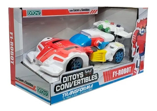 JUGUETE DITOYS CONVERTIBLES F1 ROBOT 2405