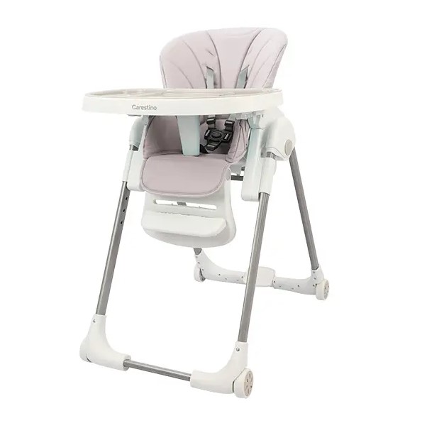 SILLA DE COMER CARESTINO LUXURY GRIS CLARO SL005-GC