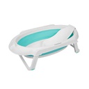 BAÑERA PLEGABLE CARESTINO C/SOPORTE AGUAMARINA BA006-AG