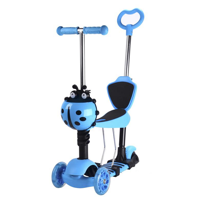 MONOPATIN LATAPY 5004 5 EN 1 - 3 RUEDAS AZUL