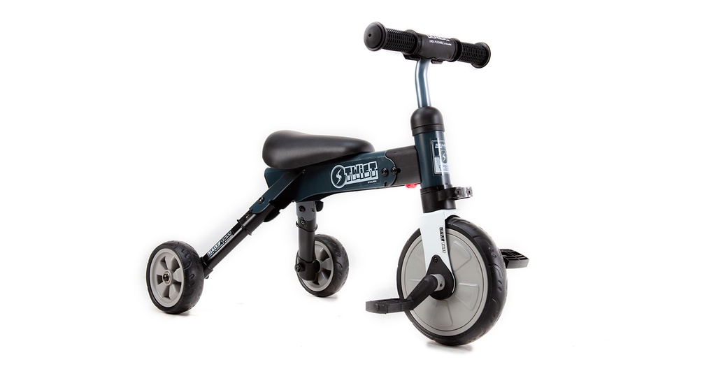 TRICICLO STARK TWIST ALUMINIO PLEGABLE NEGRO 6203
