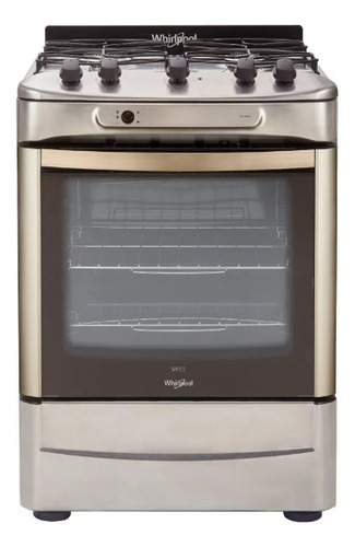 COCINA WHIRLPOOL WF360XG INOX 4 QUEMADORES