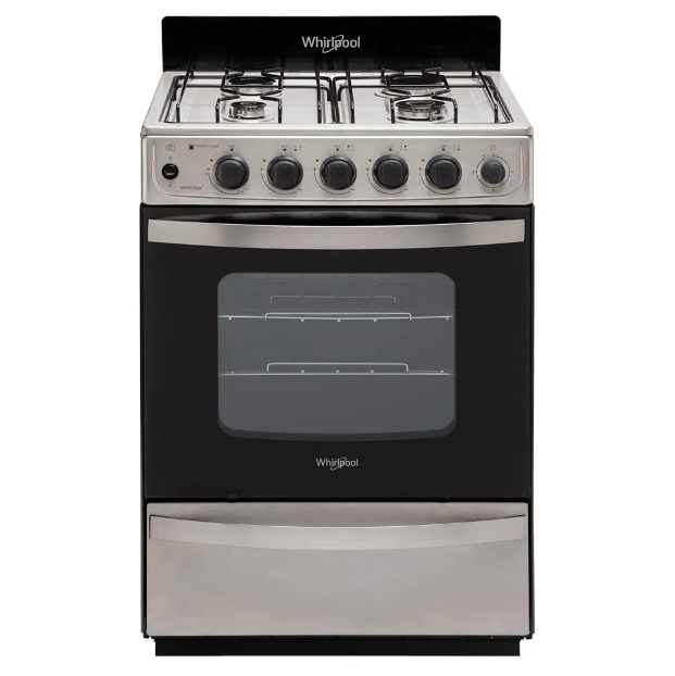 COCINA WHIRLPOOL WFX57DW INOX 55 CM REJ ALAMBRE