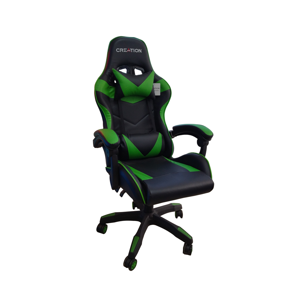 SILLA GAMER VERDE CREATION RF 808 2