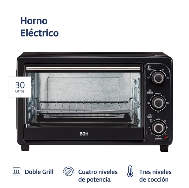 HORNO ELEC BGH BHE30M19N 30LTS