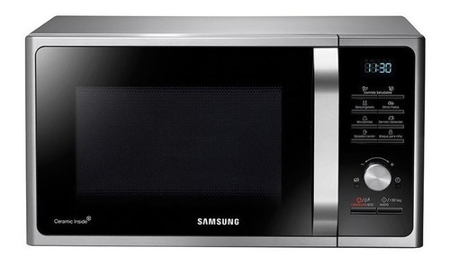 MICROONDAS SAMSUNG MG28F3K3TAS/BG 28L PLATA