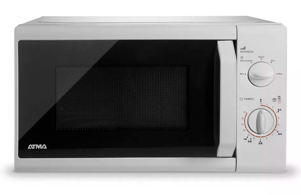 MICROONDAS ATMA 20L  MR 1720 N ROTATIVO