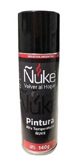 PINTURA EN AEROSOLO X 140 G NEGRO ÑUKE 95 001 004
