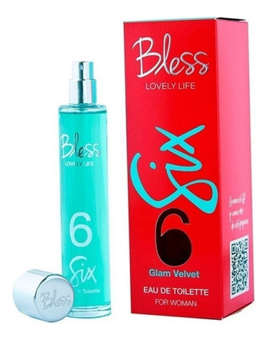 PERFUME BLESS EDT SIX GLAM VELVET X 50ML 10 2006