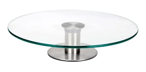PLATO POSATORTA DE VIDRIO GIRATORIO 30CM 4204