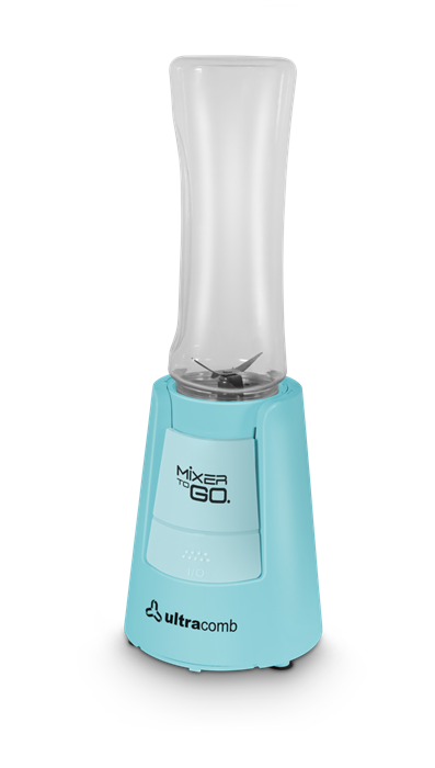 LICUADORA ULTRACOMB LC-2203 MIXER TO GO PORTATIL CELESTE