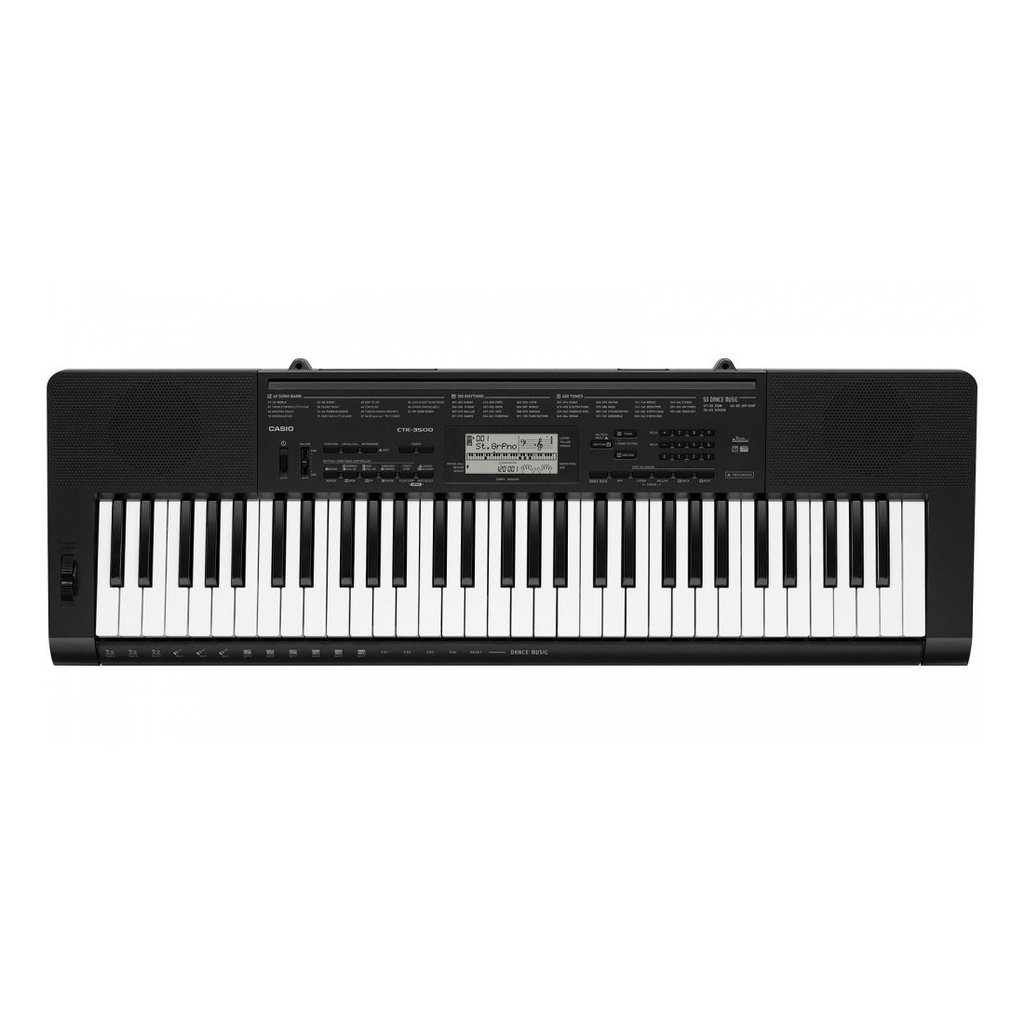 TECLADO CASIO CTK3500 61 TECLAS 3.4KG
