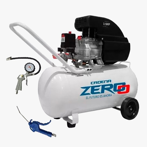 COMPRESOR ZERO ZECO50K 50LTS 2.5HP CON KIT