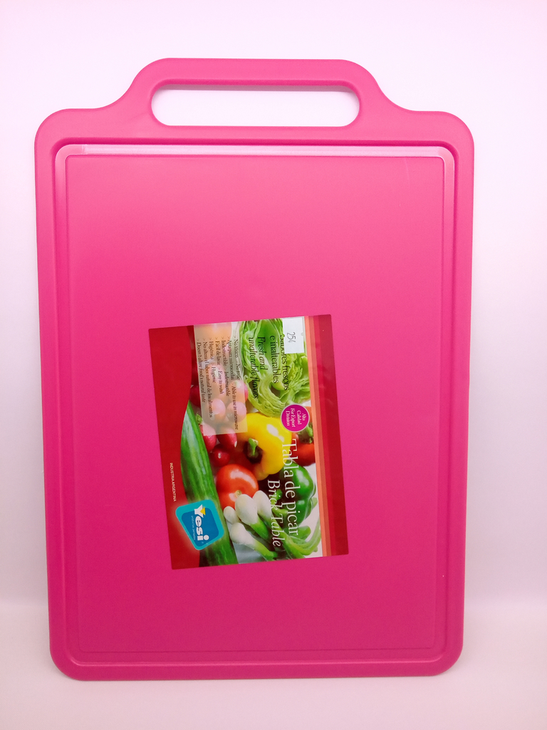 TABLA DE PICAR YESI 26X37 CM ROSA 513251 18350