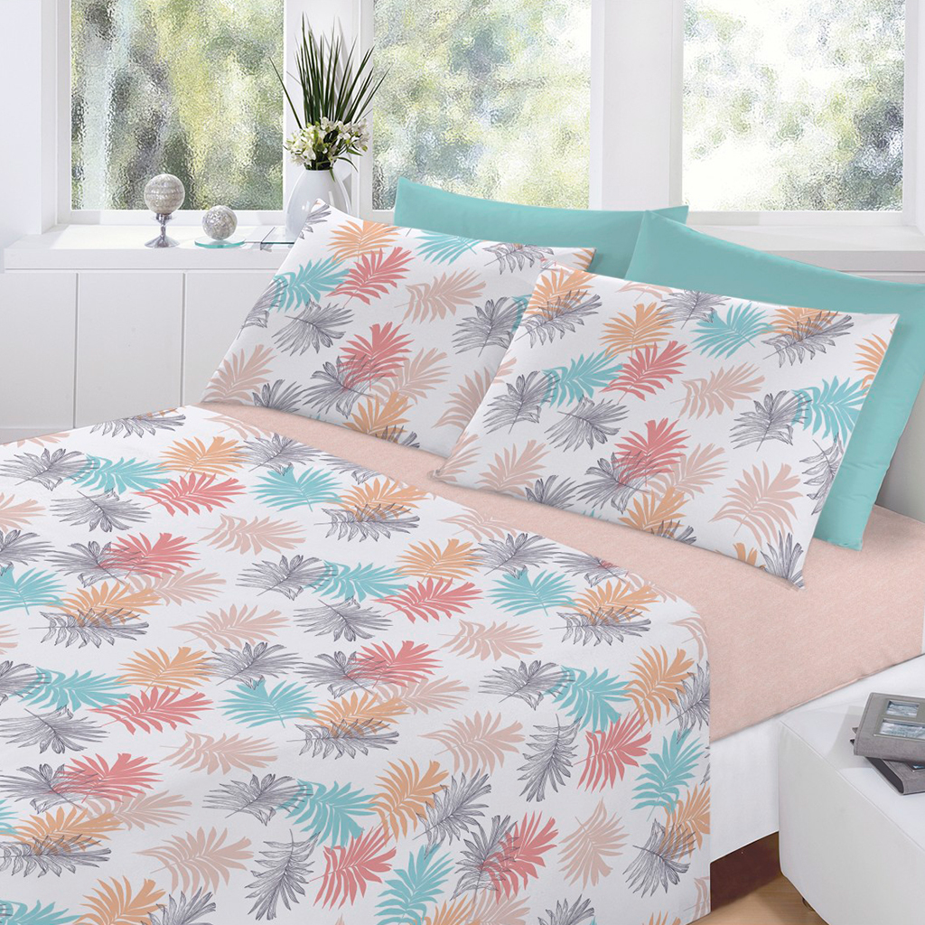 SABANA TRISET FANTASIA PAZ 140X225CM SUAVE MIX 1 1/2 PLAZA 715159