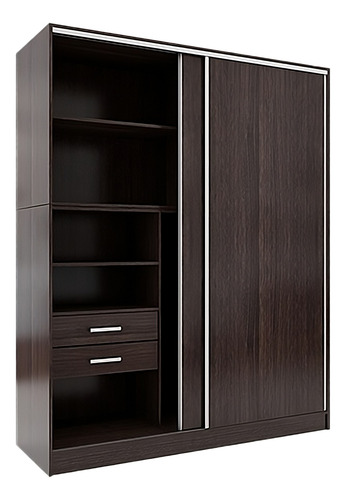 PLACARD ORLANDI PREMIUM CORRED 2 CUERPOS 1.80 WENGUE 3100