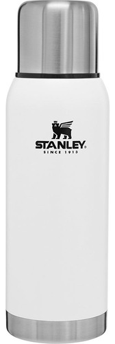 TERMO ACERO CLASSIC 1L S/MANIJA BLANCO