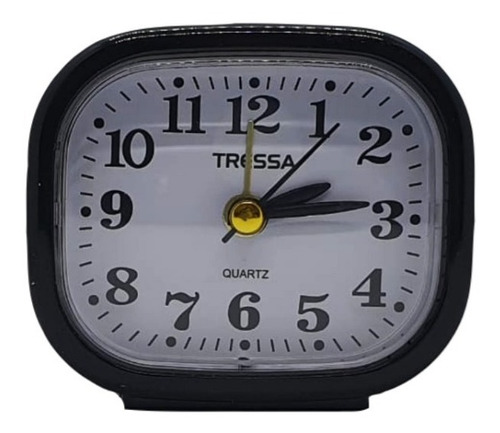 RELOJ DESPERTADOR TRESSA T-DD964 NEGRO 6.5