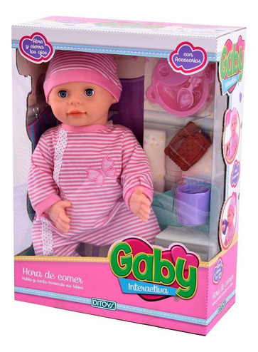 BEBOTE GABY HORA DE COMER DITOYS ROSA 2147
