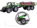 TRACTOR CON LEÑA DITOYS VERDE 2246
