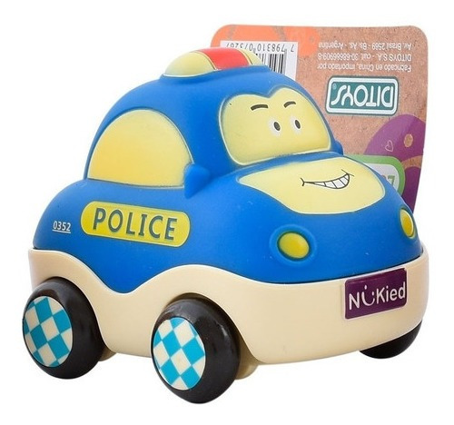 AUTITOS MINI GARAGE DITOYS POLICE 2326
