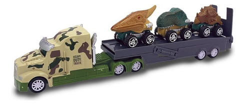 TRANSPORTE JURASSIC TRUCK AUTITOS DITOYS 2464
