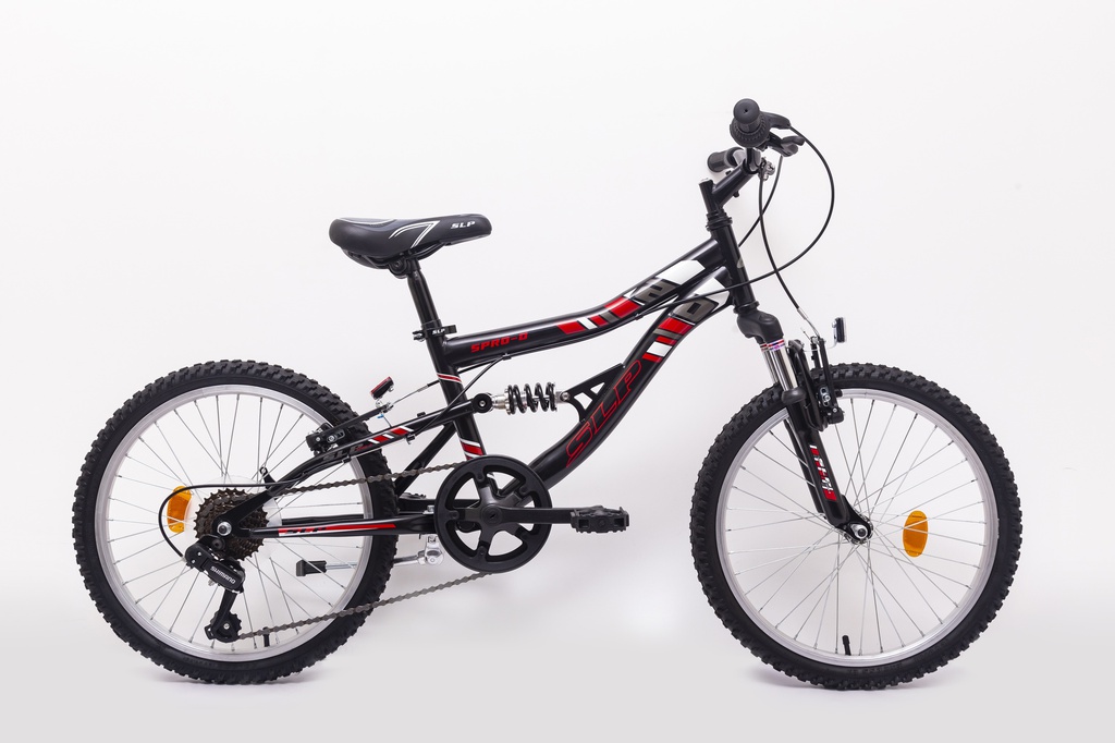 BICICLETA SLP MTB 5 PRO R20 NEGRO ROJO 14816