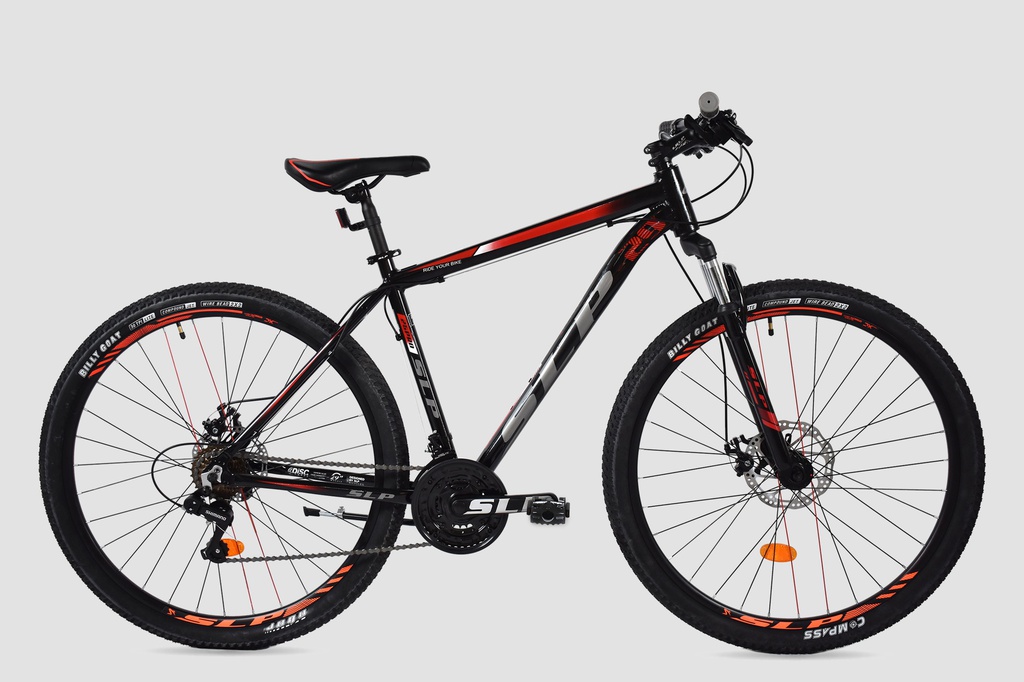BICICLETA SLP MTB ALUMINIO 25 PRO R29 T16 NEGRO GRIS ROJO 14880