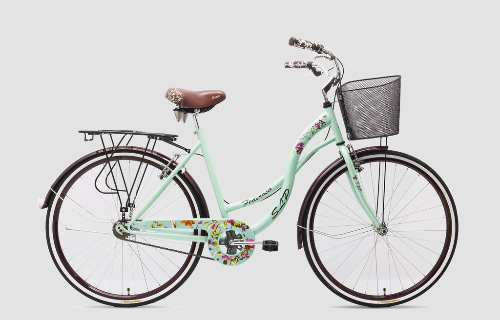 BICICLETA SLP URBANA FEDEROSA R28 VERDE 10288