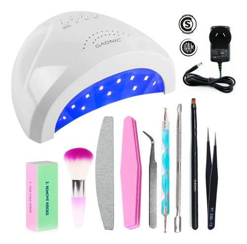 LAMPARA DE UÑAS UV GADNIC CARE 48W MANI0001