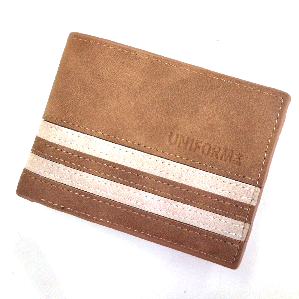 BILLETERA UNIFORM SINCE 1892 12651 MARRON