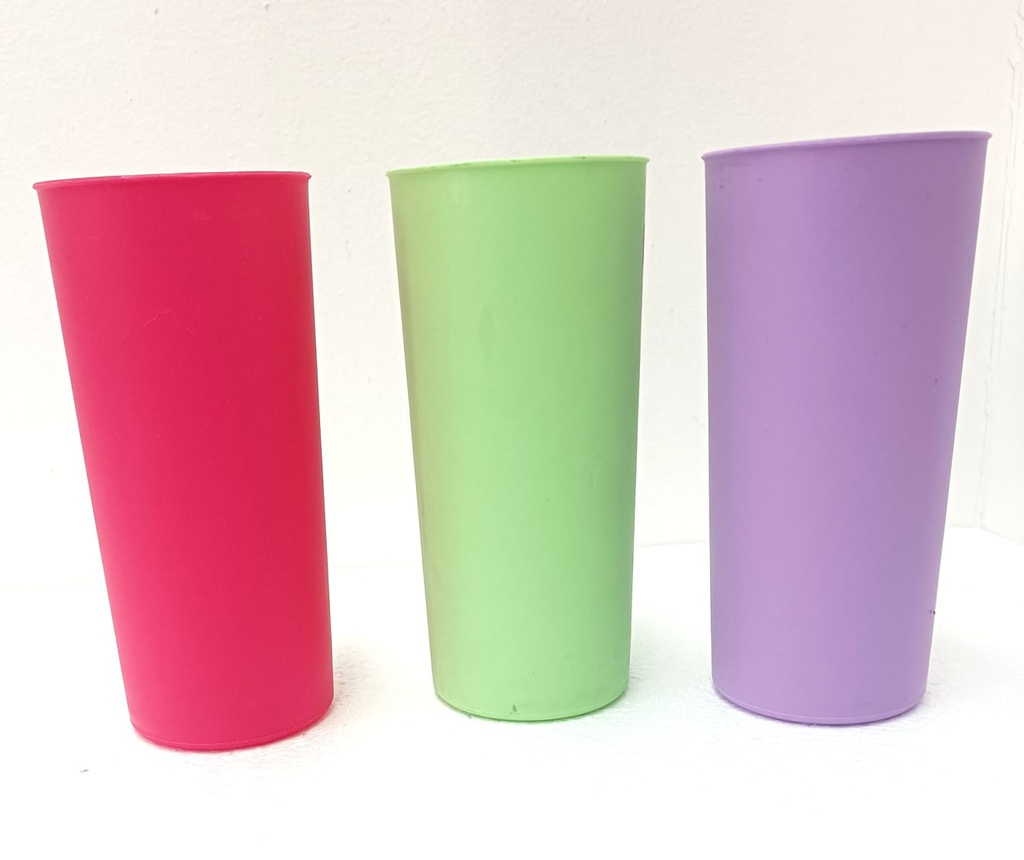 VASO PLASTICO TRAGO LARGO YESI 994