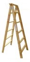 ESCALERA DE MADERA FAMILIAR DOBLE N 5