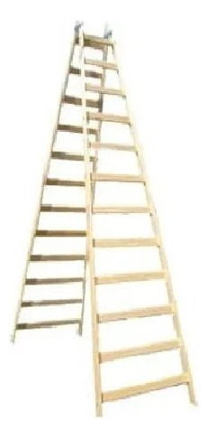 ESCALERA MADERA DOBLE Nº 14