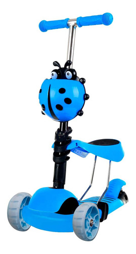 MONOPATIN ANDADOR 2 EN 1 AZUL 6896 YX-S49
