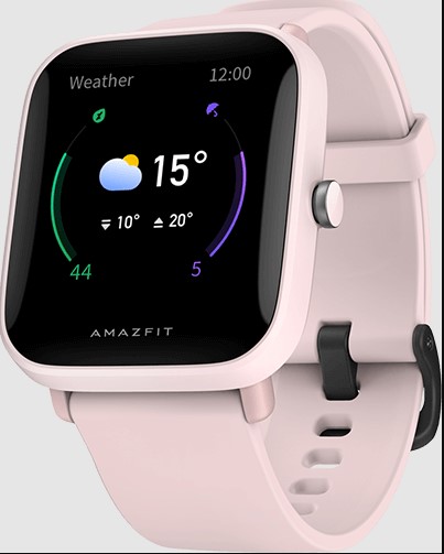 RELOJ PULSERA AMAZFIT BIP U PRO ROSA 162 2755-I