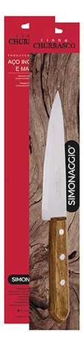 CUCHILLA SIMONAGGIO CH5214 7" MANGO MADERA
