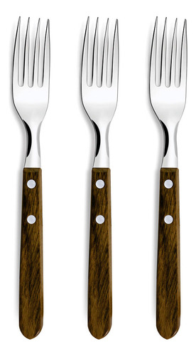 SET X3 TENEDORES SIMONAGGIO 402/3 MANGO MADERA