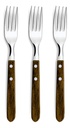 SET X3 TENEDORES SIMONAGGIO 402/3 MANGO MADERA