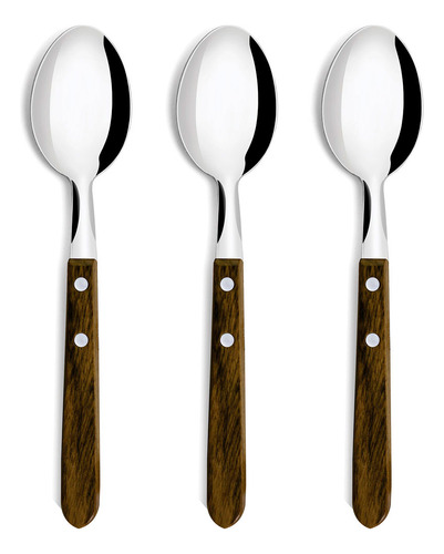 SET X3 CUCHARAS SIMONAGGIO 401/3 MANGO MADERA