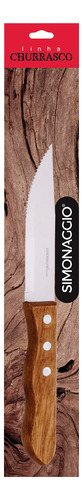 CUCHILLO JUMBO SIMONAGGIO CH554 MANGO MADERA