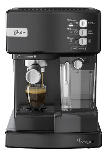 CAFETERA ESPRESSO OSTER BVSTEM6603B NEGRA